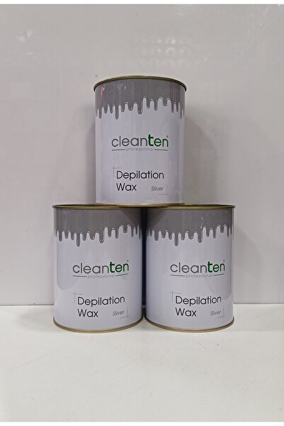 cleanten Silver Konserve Ağda 800ml 3'LÜ