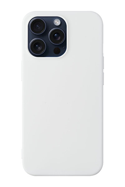 shoptocase Iphone 15 PRO Uyumlu İçi Süet Lansman Lux Silikon Telefon Kılıfı