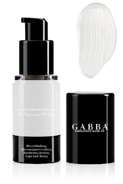 GABBA PERMANENT MAKE-UP 555 Blending White Mix Paint Diluent Permanent Makeup Pigment 15 ml