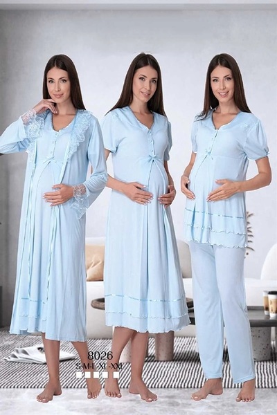 Effortt Lohusa 4'lü Set Mavi - 8026
