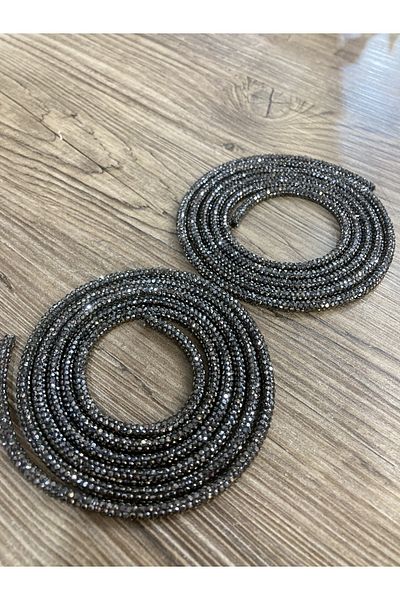 TURGAÇ Crystal stone boot laces