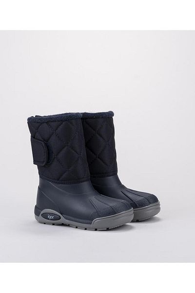 IGOR Igor W10209 Topo Ski Nylon Navy Blue Boy's Boots