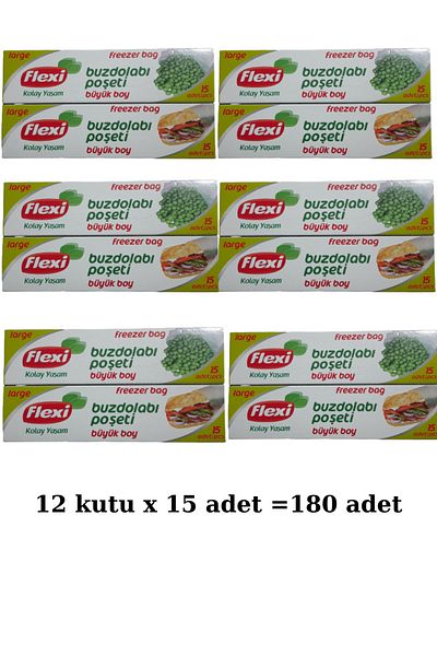 Flexi refrigerator bag large size 12 boxes 15 pieces