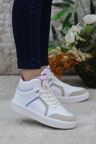Kinetix Pantofi pentru fete Lali HI 3PR Anatomical High Top