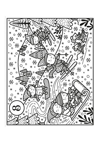 Usborne Magic Painting Countdown to Christmas