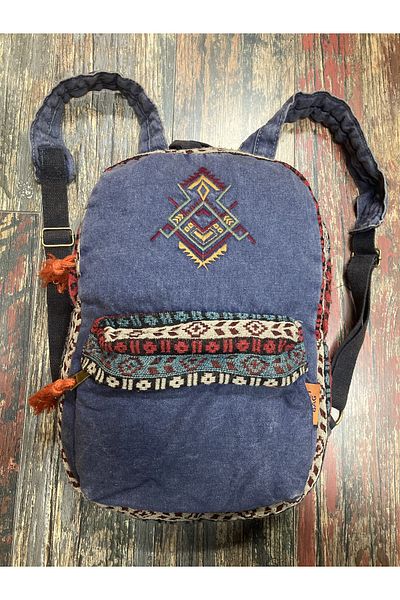 Street Bag Nubi Etnic Model Autentic Brodat Rucsac Antic Rucsac Boem Utilizare zilnică Călătorii