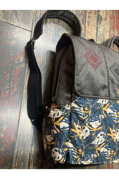 Street Bag Ethnic Αυθεντικό Μποέμ Κεντημένο Σακίδιο Πλάτης Καθημερινή Τσάντα Κάμπινγκ Ταξιδιού