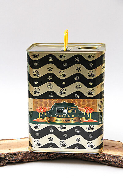 Tuncay Yatar Arıcılık Süzme Çiçek Balı 5 Kg (ÖZEL TENEKE AMBALAJ)