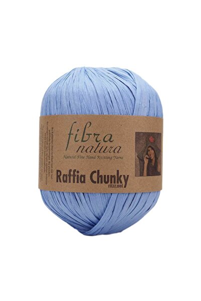 Fibra Natura Raffia Chunky 114-11 Albastru deschis