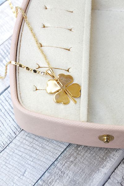 Neva GOLD PLATED ARPA CHAIN YONCA MOTIF BIGUTER NECKLACE