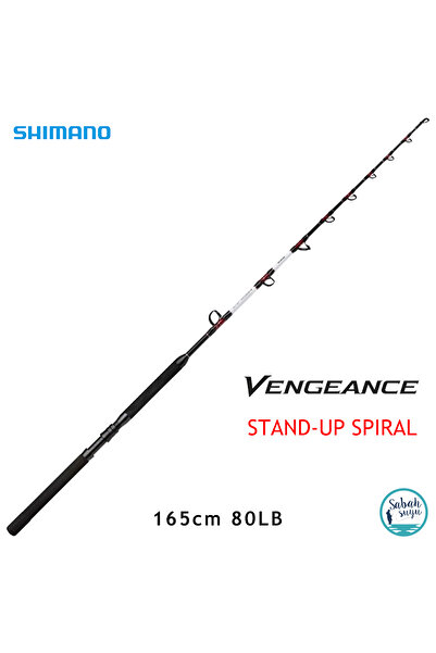 Shimano Vengeance Stand Up Spiral 80 LB 1.65mt Çıkrık Sırtı Kamışı