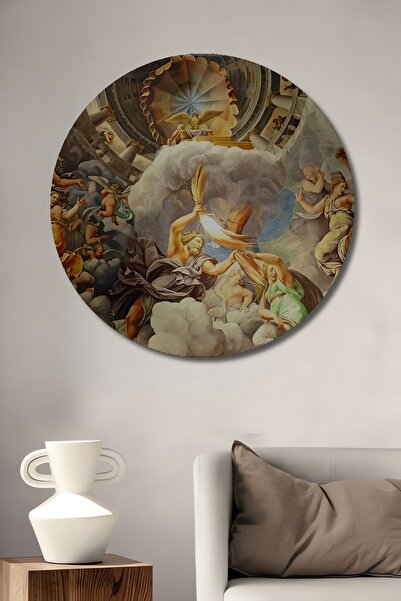 Teona Ahşap Yunan Mitolojisi Tanrılar Zeus Ahşap Tablo Modern Duvar Sanatı,Ah...