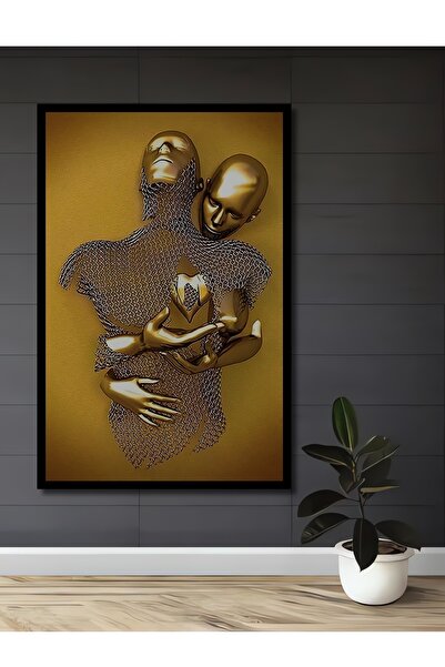 Teona Ahşap 3 Boyutlu Tropikal Doğa Manzara Temalı Ahşap Tablo Çerçeve Görünü...