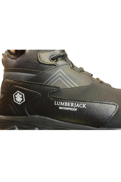 lumberjack Burk Siyah Beyaz Detay Su Geçirmek Erkek Bot