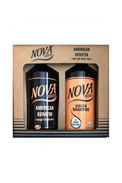 Flexstyle Nova Touch Amerikan Jel Keratin+Tuzsuz Şampuan (kokusuz Dumansız) 1...