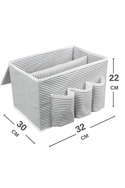 Flosoft Başucu Düzenleyici, Anne Bebek Bakım Çantası, Çok Amaçlı Düzenleyici Organizer Çanta