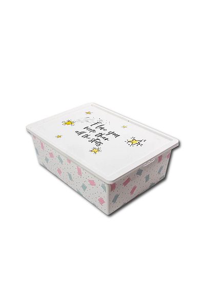 96 Qutu Trend Box Cute Sky Διακοσμητικό κουτί αποθήκευσης - 25 λίτρα