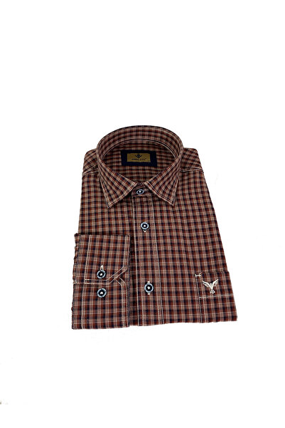 dcn giyim 1985 Men's Classic Cut Cotton Shirt-astil5
