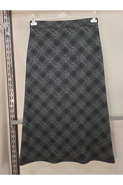 N.Y.YILDIZ STAR LARGE SIZE FLEXIBLE NEW PATTERNED SEASONAL THICK UNLINED BELL SKIRT