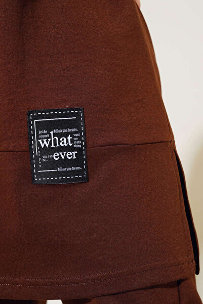 VOLT CLOTHİNG Női What Ever hímzett kapucnis dupla szett