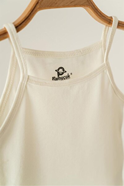 MY PAMUCUK BABY KIDS My Pamucuk Girl's 3-Piece String Strap Undershirt