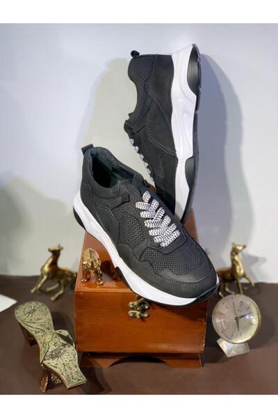 MARCOMEN 17235 Hakiki Deri Marcomen Erkek Günlük Spor Klasik Kalın Taban Ayakkabı