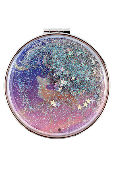 Tikatti Double Sided Unicorn Mirror with Magnifying Glass