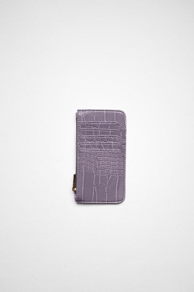 Yuka Atelier Portofel din piele artificială Nomu cu detaliu pentru carduri