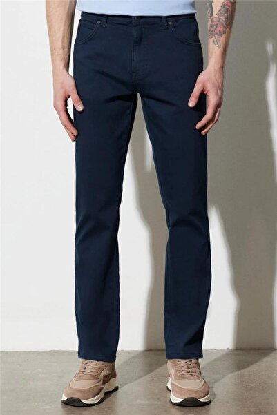 WRANGLER Ανδρικό παντελόνι Texas Slim W12s004410 Navy Blue