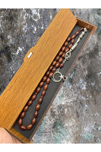 KANUNİ TESBİH AY YILDIZ PÜSKÜLLÜ KUKA TESBİH