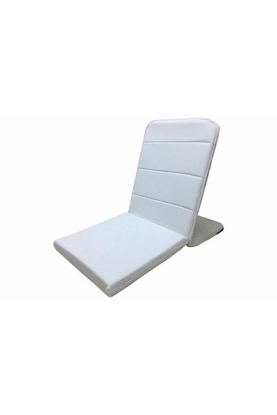 REMEGE Quilted Supported Floor Cushion Quilted Meditation Chair