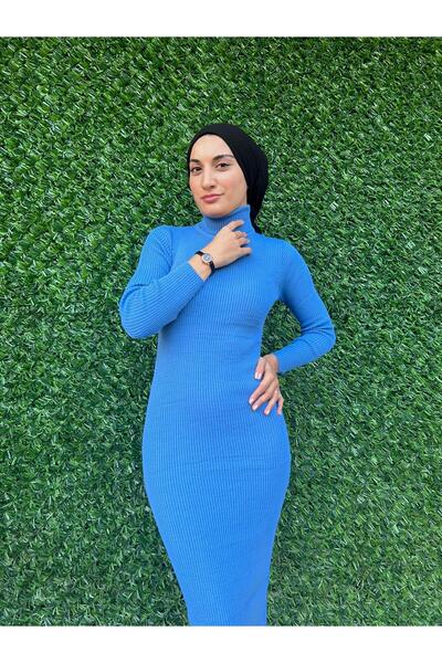 modadeywearst Жіноча водолазка з ребристим трикотажем - олівець