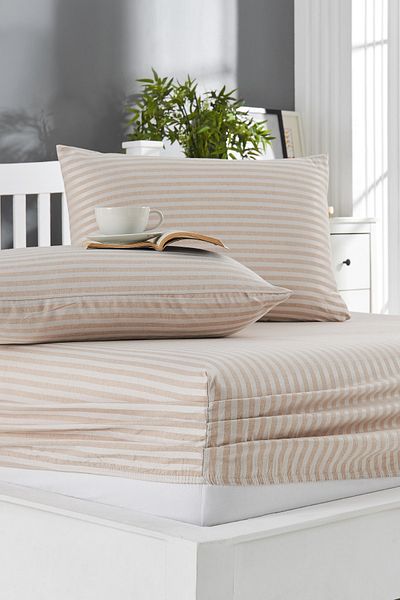 sethome collection طقم شراشف ستان مثبت (3 مقاسات مختلفة)