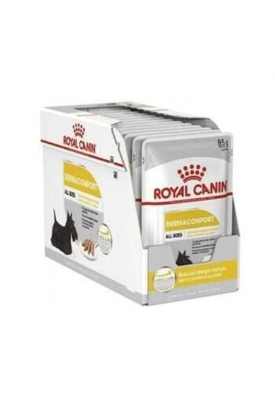 Royal Canin Dermacomfort Hassas Yetişkin Köpek Pouch Konserve 85 Gr 12'Li Paket