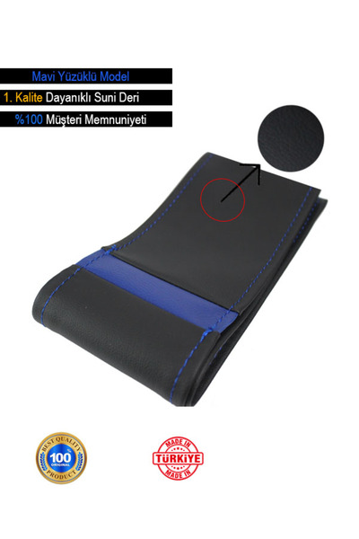 YUNHAT غطاء عجلة القيادة من الجلد الفائق لسيارة Audi Q3، خياطة رياضية مع شريط...