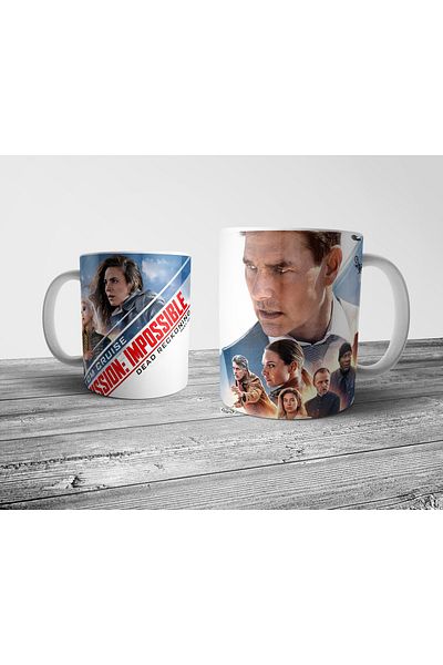 Pixxa Our Duty Danger 7 - Mission Impossible 7 Mug Cup Model 1