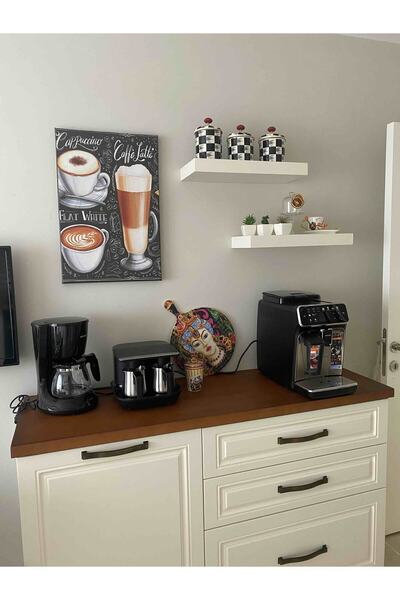 Piri Kanvas Tablo Cafe Caffe Cafeler Kahve Büfe Büfeler Için Abstract Trend Dekoratif Kanvas Canvas Tablo Tablol