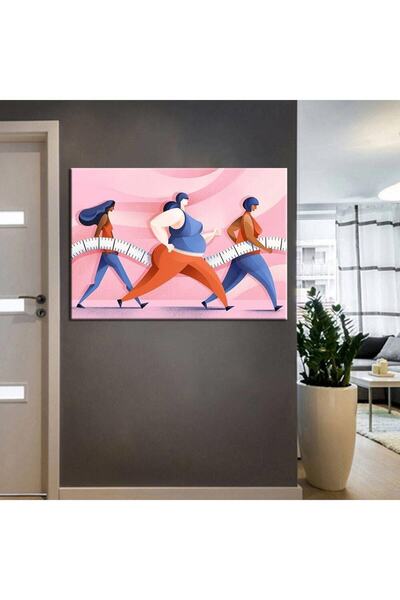 Piri Kanvas Tablo Beslenme Uzmanı Ve Diyetisyen Dekorasyon tabloları