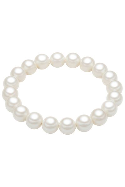 Rafaela Donata Perlenarmband Armband Muschelkernperle weiß