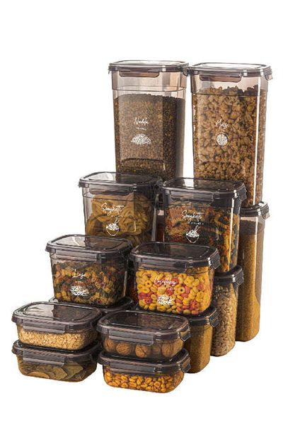 Viwares Airtight storage containers with lids | 16-piece storage container set