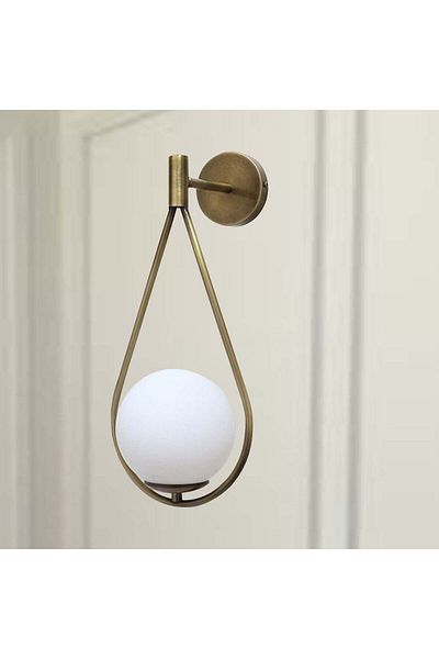 Bamyum Wandleuchte Innen Vintage Glas Wandlampe Hängelampe Pendelleuchte