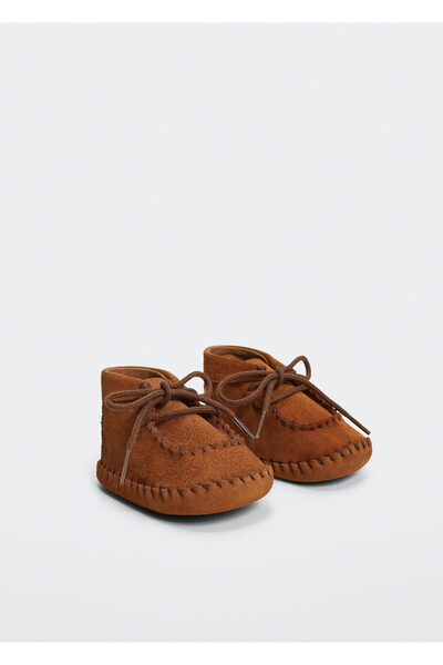 MANGO Baby Baby Brown Boots & Booties
