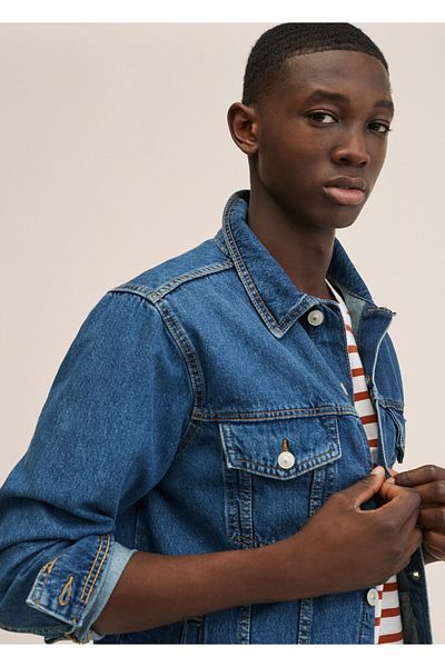 MANGO Kids 27075759 Bundy a blejzry středně modré