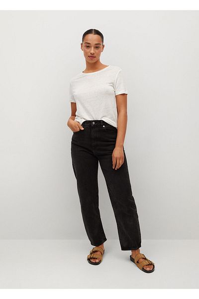 MANGO Woman Women's White T-Shirt 17120164