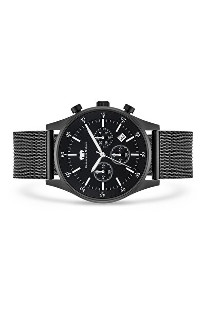 Rhodenwald & Söhne Chronograph Herren Chronograph schwarz Edelstahl schwarz