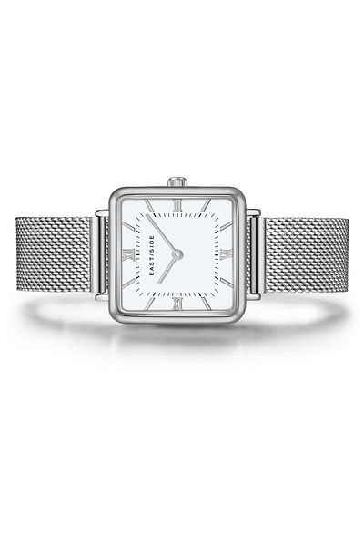 eastside Quarzuhr Damen Quarzuhr silber Edelstahl silber