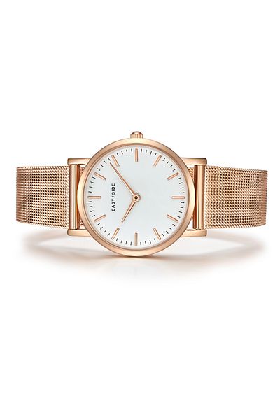 eastside Quarzuhr Damen Quarzuhr roségold Edelstahl roségold