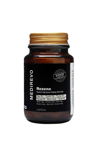 Medirevo Rezene-bor Ve Kenevir Tohumu Yağı Içeren Takviye Edici Gıda