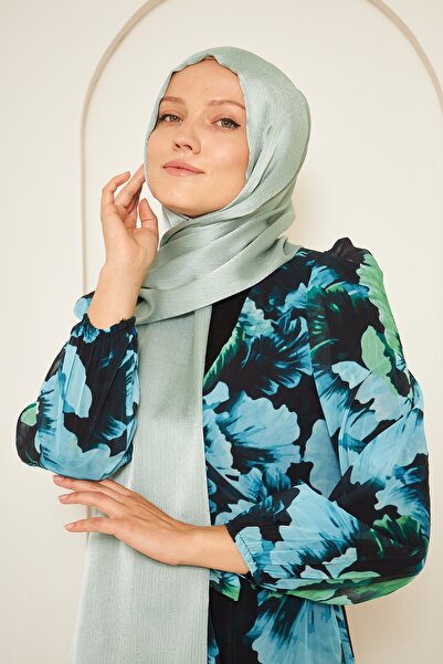 Genel Markalar SakaFashion İdol Jan Jan Şal - SU YEŞİLİ