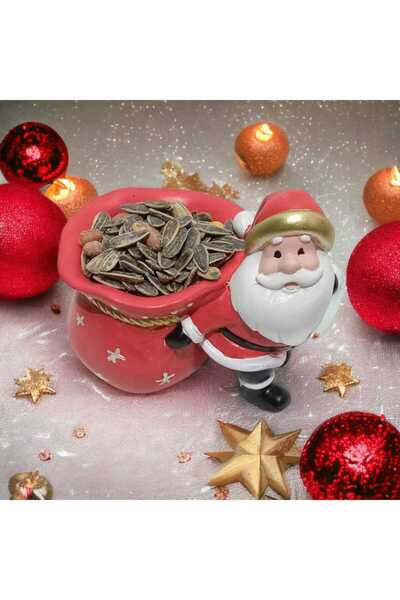 aldımbitti NOEL BABA YILBAŞI KONSEPT TEKLİ ÇEREZLİK ŞEKERLİK KALEMLİK SAKSI M...